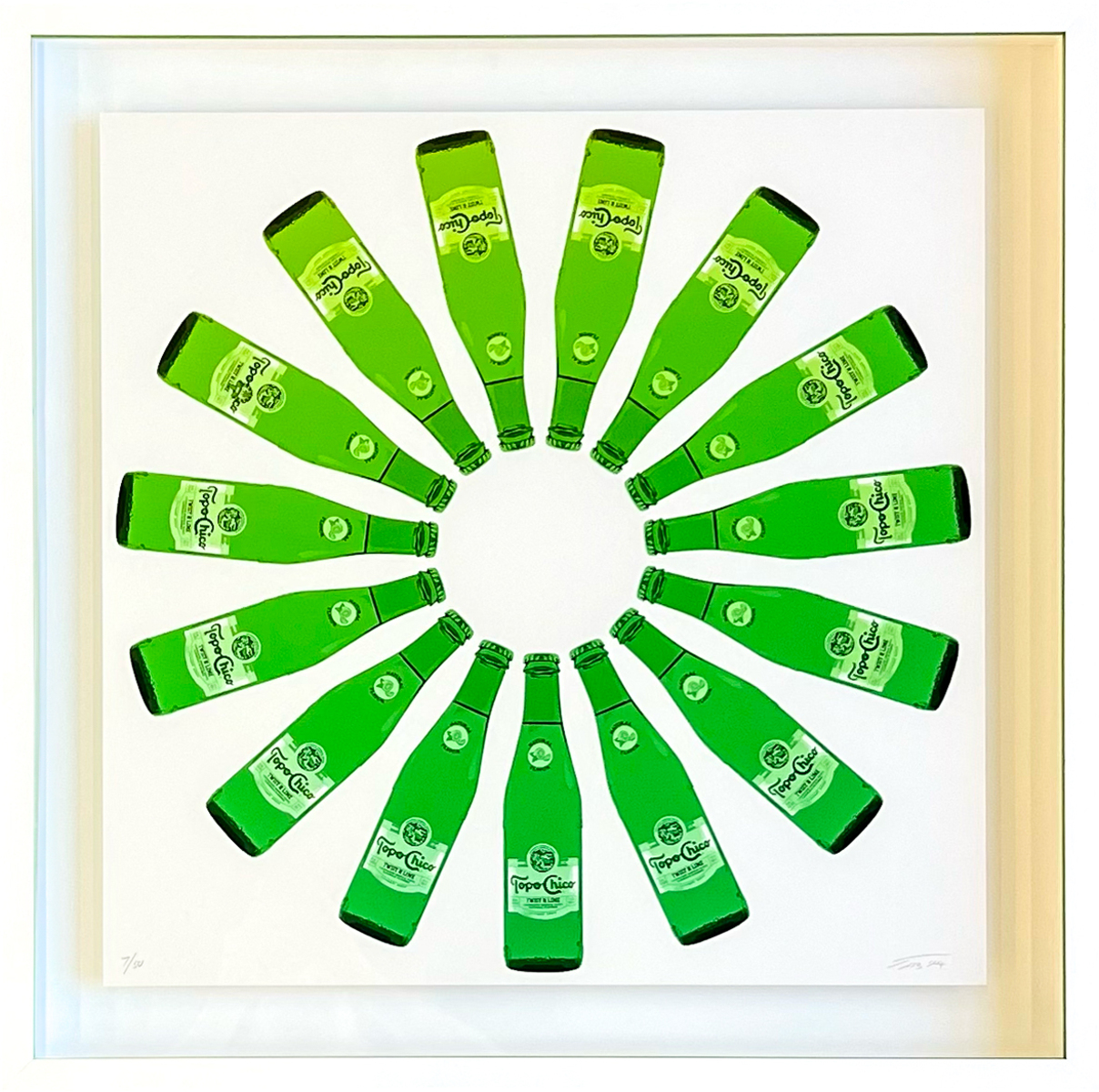 Topo Chico Lime Green